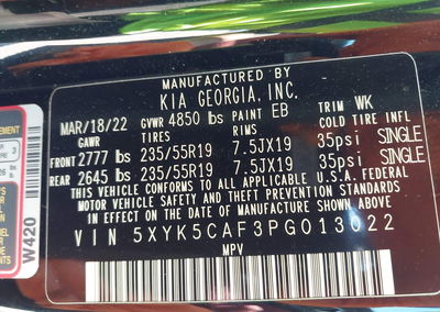 2023 Kia Sportage Sx-prestige, daño Trasero, Iaai lote 45549140, foto 9 de 16
