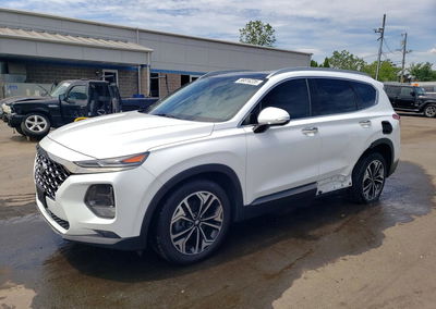 2020 Hyundai Santa Fe Limited 2.0t, пошкодження: Бік, Copart лот 56816226