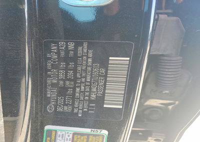 2026 Hyundai Elantra Sel Sport, daño Generalizado, Copart lote 70121386, foto 13 de 14