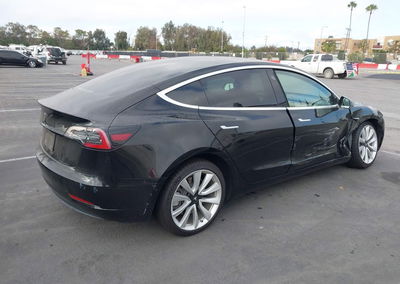 2019 Tesla Model 3 Long Range/mid Range/standard Range/standard Range Plus, пошкодження: Правий бік, Iaai лот 46040633,