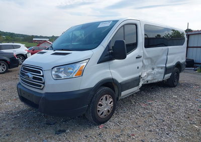 2019 Ford Transit-350 Xlt, пошкодження: Лівий бік, Iaai лот 46209118, фото 2 з 16