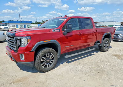 2021 Gmc Sierra K2500 At4, пошкодження: Бік, Copart лот 69916616