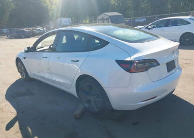 2023 Tesla Model 3 Rear-wheel Drive, daño Bajos, Iaai lote 45904107, foto 3 de 17