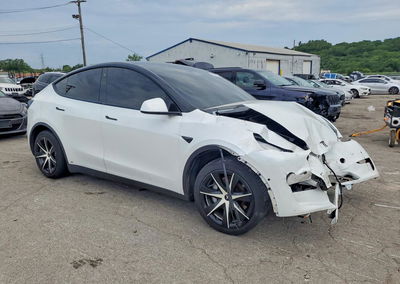 2021 Tesla Model Y, Front End damage, Copart lot 59671066, photo 4 of 14