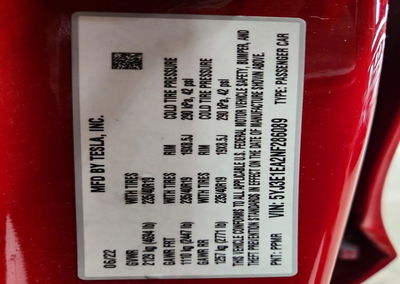 2022 Tesla Model 3, daño Frontal, Copart lote 72854146, foto 12 de 12