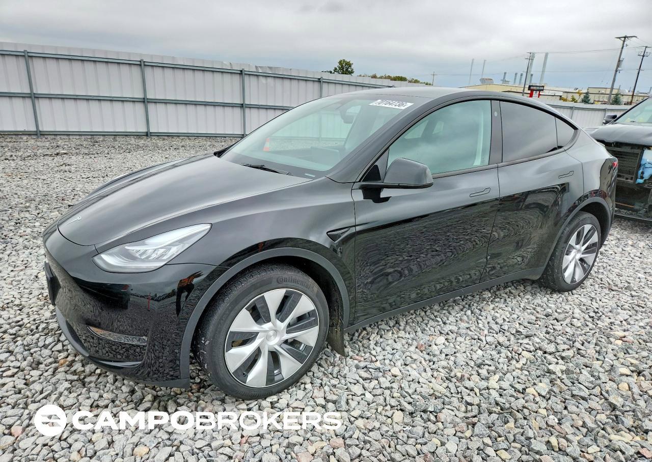 2023 Tesla Model Y, uszkodzenie: Bok, Copart lot 70164736