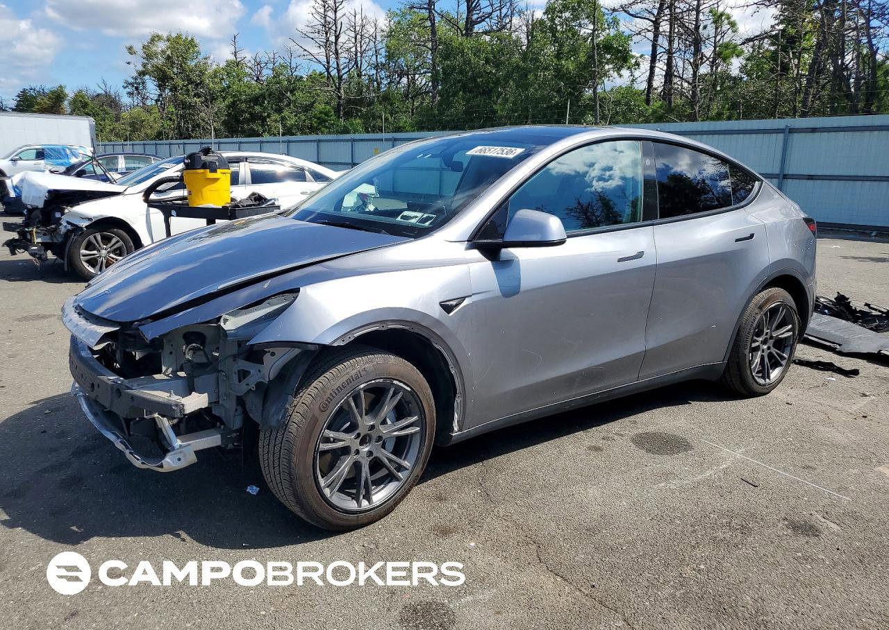 2025 Tesla Model Y, пошкодження: Передня частина, Copart лот 66517536