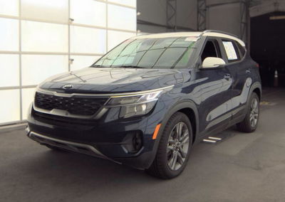 2021 Kia Seltos S, пошкодження: Незначні вм’ятини/подряпини, Copart лот 74338306, фото 2 з 14