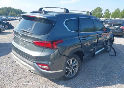 2020 Hyundai Santa Fe Sel, пошкодження: Правий бік, Iaai лот 45960519, фото 4 з 17