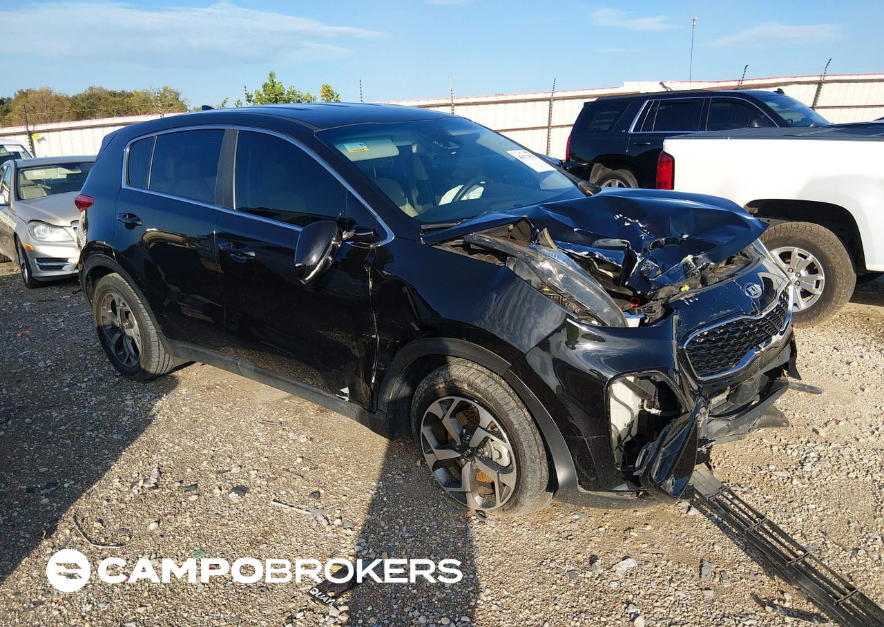 2020 Kia Sportage Lx, пошкодження: Front & Rear, Iaai лот 46073853