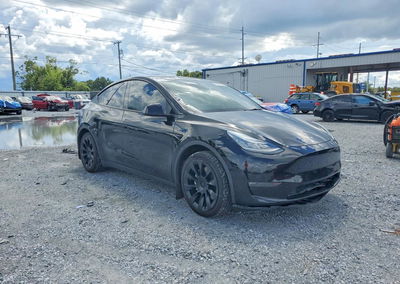 2021 Tesla Model Y, Front End damage, Copart lot 67498156, photo 4 of 15