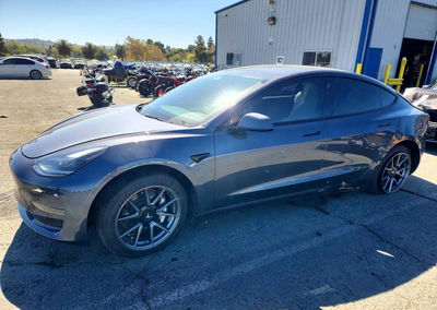 2023 Tesla Model 3, daño Lateral, Copart lote 70384086