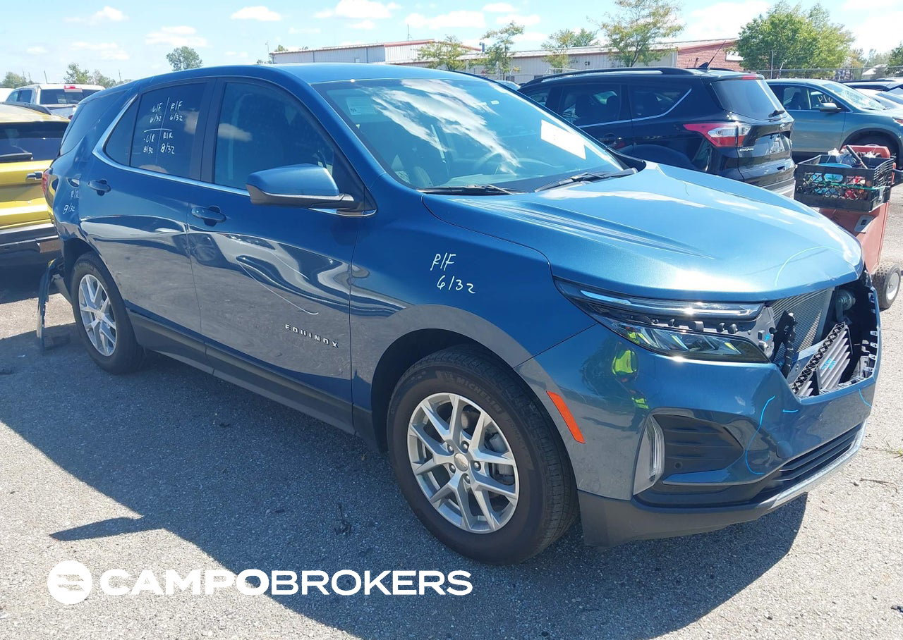 2024 Chevrolet Equinox Fwd Lt, uszkodzenie: Całe nadwozie, Iaai lot 45951012