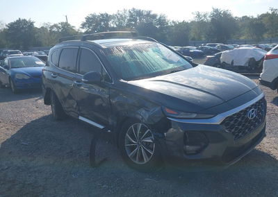 2020 Hyundai Santa Fe Sel, Right Side damage, Iaai lot 45960519
