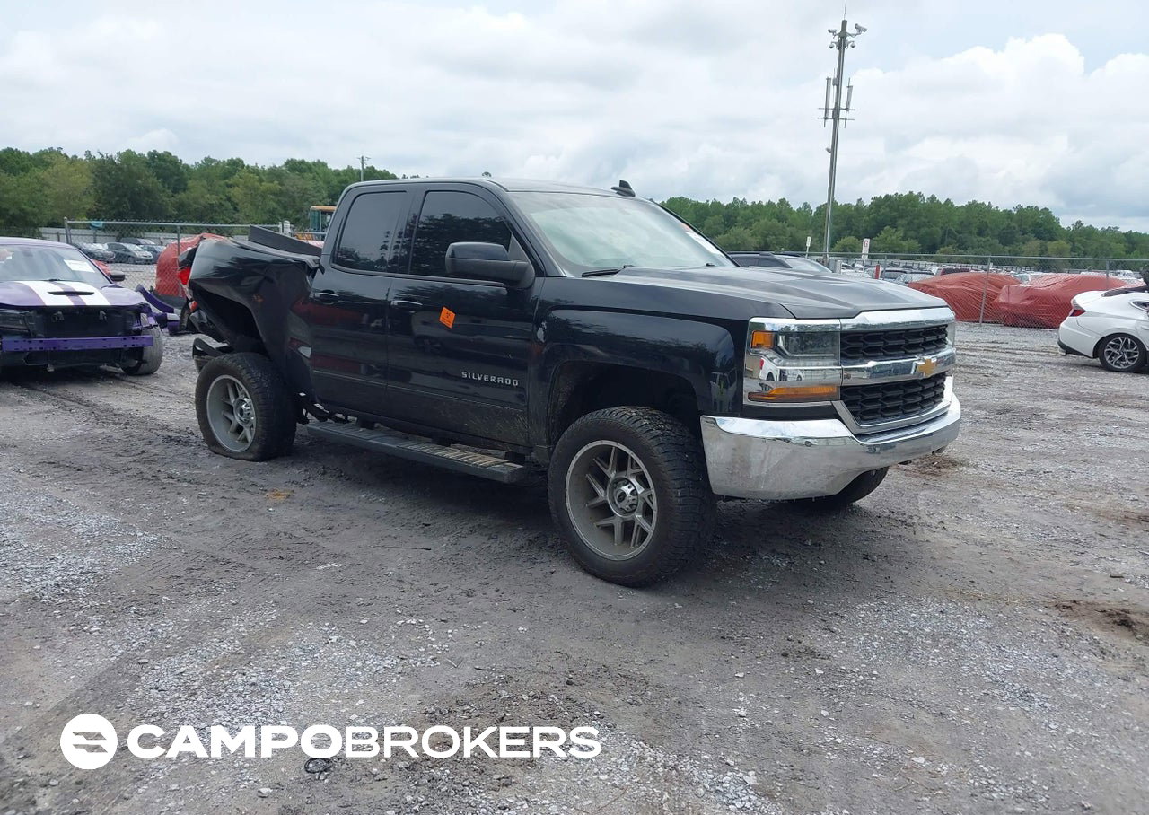 2019 Chevrolet Silverado 1500 Ld Lt, пошкодження: Лівий бік, Iaai лот 45996519