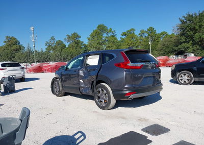 2019 Honda Cr-v Ex-l, daño Frontal, Iaai lote 46221350, foto 3 de 17