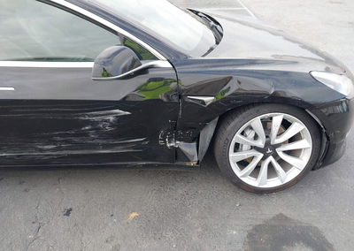 2019 Tesla Model 3 Long Range/mid Range/standard Range/standard Range Plus, пошкодження: Правий бік, Iaai лот 46040633,