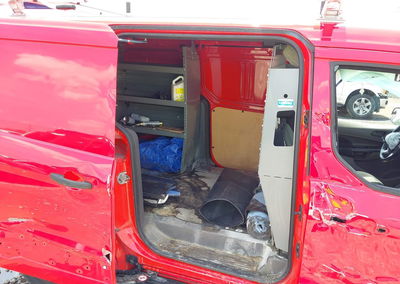 2022 Ford Transit Connect Xl, Right Side damage, Iaai lot 45119689, photo 8 of 16