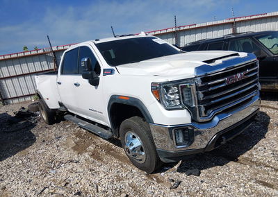 2021 Gmc Sierra 3500hd 4wd  Long Bed Slt, пошкодження: Правий зад, Iaai лот 46013067