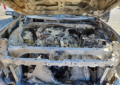 2020 Chevrolet Silverado K2500 Heavy Duty Ltz, пошкодження: Пожежа, Copart лот 71989476, фото 11 з 13