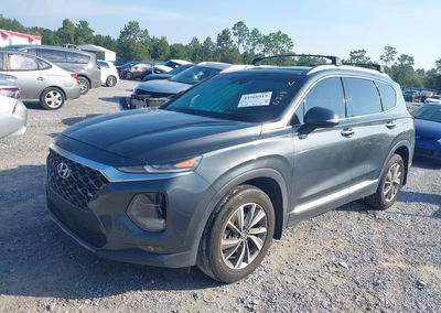 2020 Hyundai Santa Fe Sel, пошкодження: Правий бік, Iaai лот 45960519, фото 2 з 17