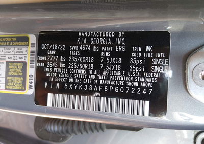 2023 Kia Sportage Ex, Left Side damage, Iaai lot 46017315, photo 9 of 16