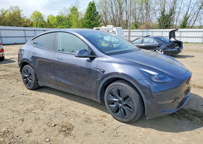 2025 Tesla Model Y, пошкодження: Задня частина, Copart лот 50512326, фото 4 з 13