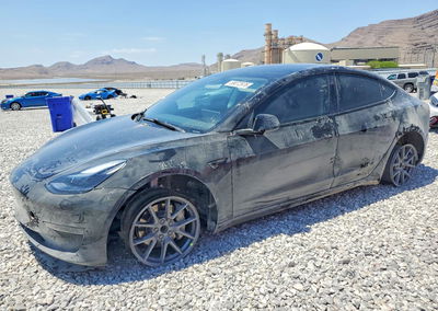 2023 Tesla Model 3, daño Bajos, Copart lote 58072976