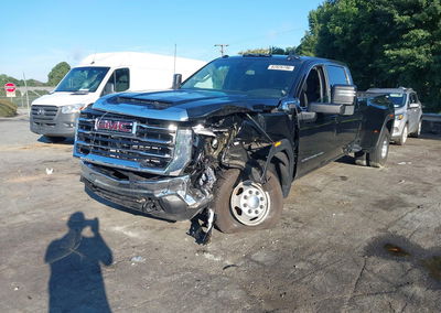 2024 Gmc Sierra 3500hd 4wd  Long Bed Sle, uszkodzenie: Lewy przód, Iaai lot 45788114, zdjęcie 2 z 15