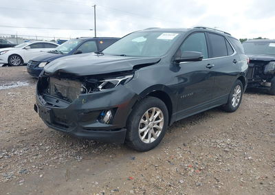 2019 Chevrolet Equinox Lt, Front End damage, Iaai lot 46139230, photo 2 of 19