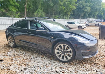 2019 Tesla Model 3, daño Trasero, Copart lote 65945236, foto 4 de 14