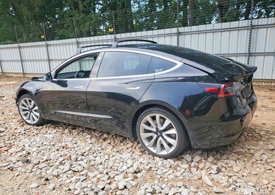 2019 Tesla Model 3, daño Trasero, Copart lote 65945236, foto 2 de 14