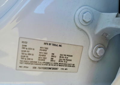 2022 Tesla Model Y, daño Frontal, Copart lote 71388646, foto 12 de 12