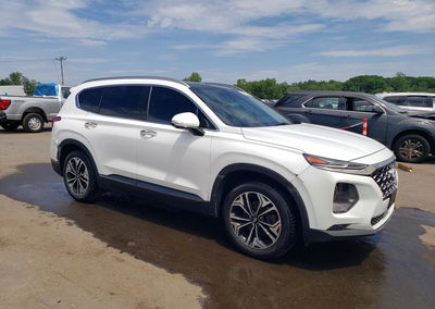 2020 Hyundai Santa Fe Limited 2.0t, Side damage, Copart lot 56816226, photo 4 of 14