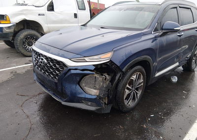 2019 Hyundai Santa Fe Ultimate 2.0t, Normal Wear & Tear damage, Iaai lot 46190355, photo 6 of 17