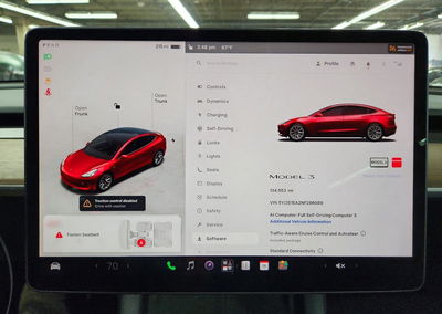 2022 Tesla Model 3, daño Frontal, Copart lote 72854146, foto 9 de 12