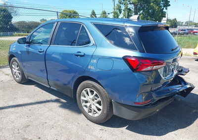 2024 Chevrolet Equinox Fwd Lt, uszkodzenie: Całe nadwozie, Iaai lot 45951012, zdjęcie 3 z 20