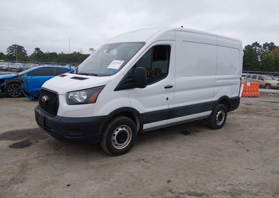 2023 Ford Transit-250, Right Side damage, Iaai lot 46339926, photo 2 of 16