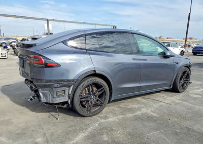 2022 Tesla Model X, uszkodzenie: Tył, Copart lot 66739666, zdjęcie 3 z 15