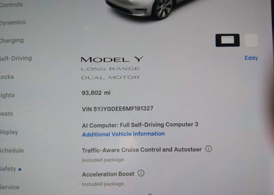 2021 Tesla Model Y Long Range, uszkodzenie: Lewy tył, Iaai lot 46148464, zdjęcie 7 z 15