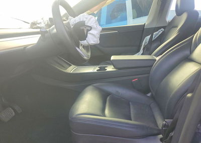 2025 Tesla Model Y, Front End damage, Copart lot 67567096, photo 7 of 15