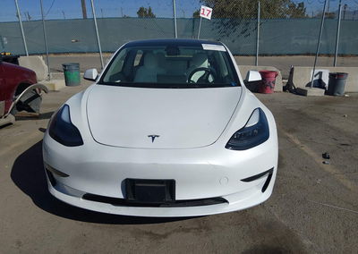 2023 Tesla Model 3 Rear-wheel Drive, Rear damage, Iaai lot 46329488, photo 12 of 18