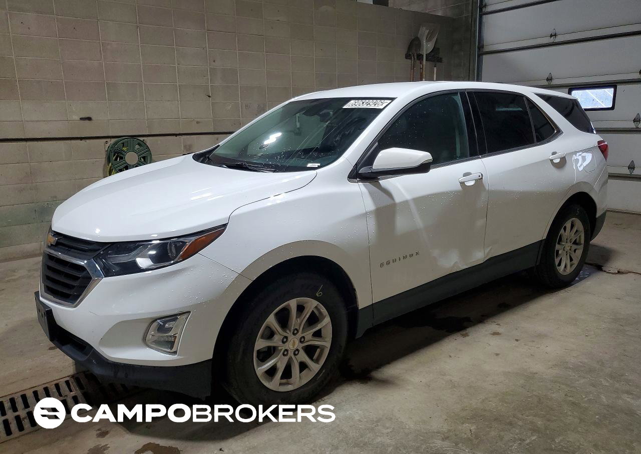 2019 Chevrolet Equinox Lt, daño Lateral, Copart lote 69632926
