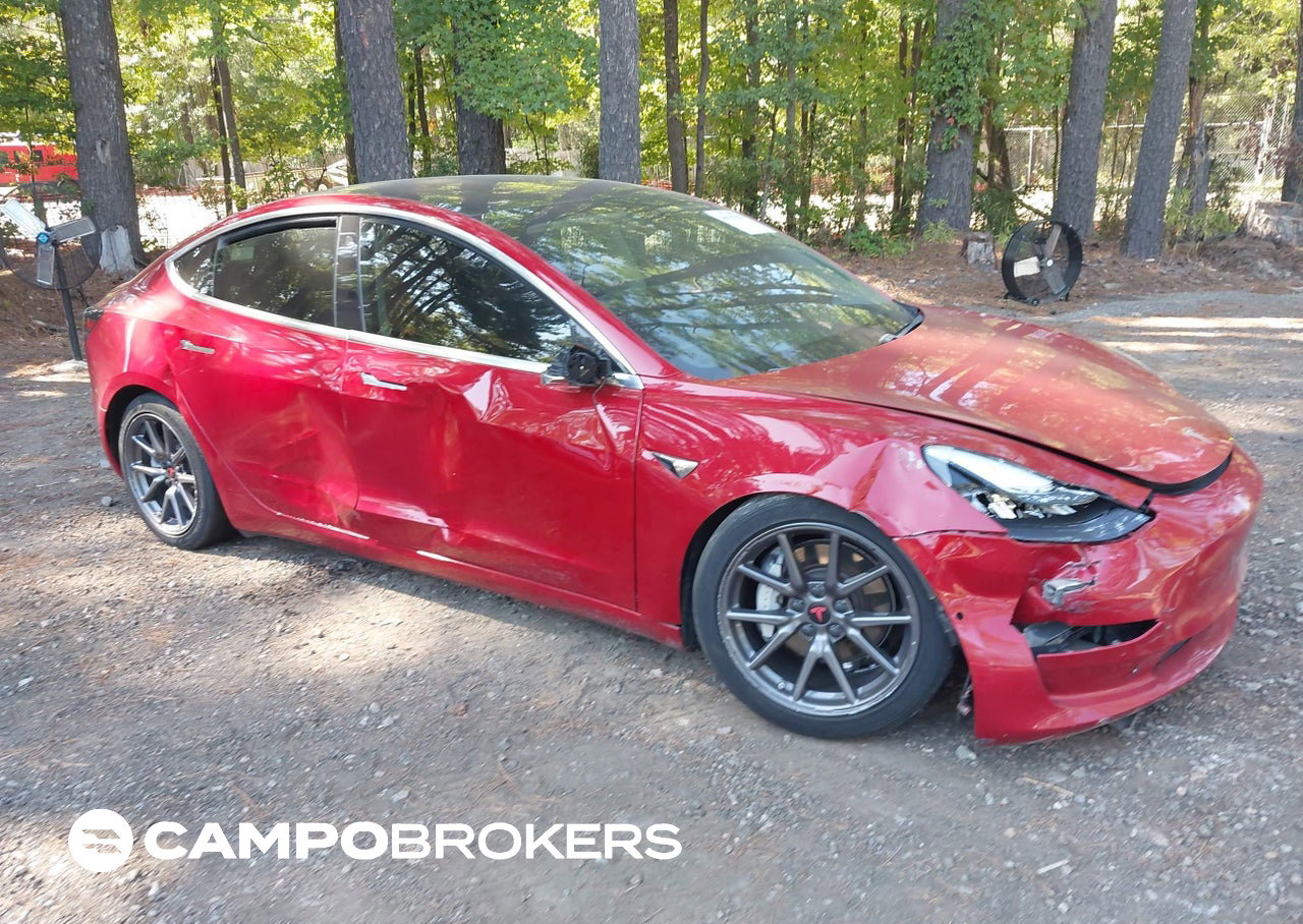 2019 Tesla Model 3 Long Range/mid Range/standard Range/standard Range Plus, daño Left & Right Side, Iaai lote 46119317