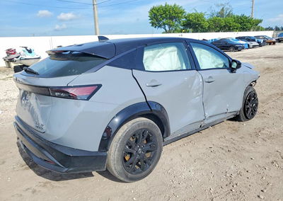 2024 Nissan Ariya Engage+ E-4orce, Front End damage, Copart lot 67325396, photo 3 of 14