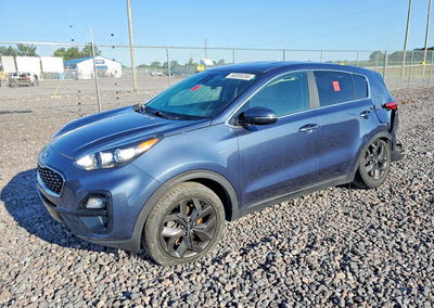2022 Kia Sportage Lx, Side damage, Copart lot 60359266