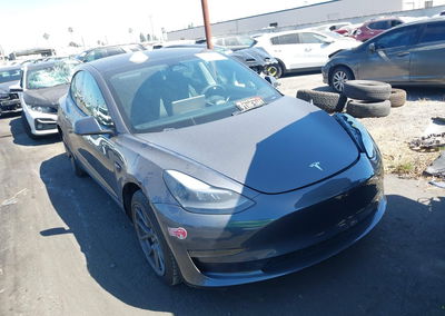2023 Tesla Model 3 Rear-wheel Drive, daño Frontal izquierdo, Iaai lote 45996794