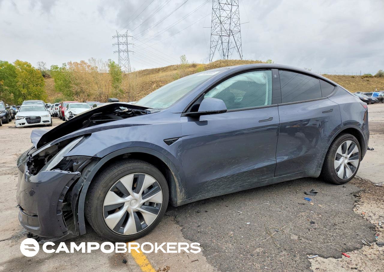 2022 Tesla Model Y, uszkodzenie: Przód, Copart lot 71058906