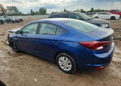 2019 Hyundai Elantra Se, daño Frontal, Copart lote 69086796, foto 2 de 15