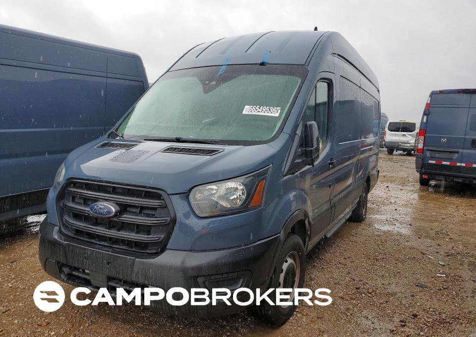 2020 Ford Transit 250 Delivery Van, Minor Dents/Scratches damage, Copart lot 66549536